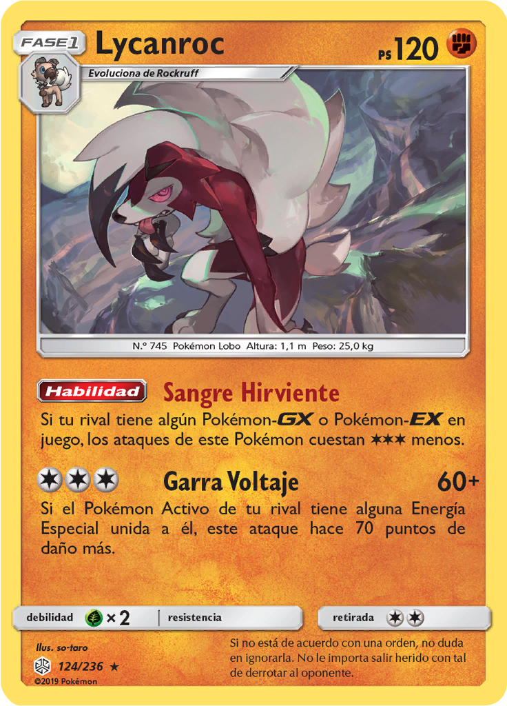 Lycanroc (Reverse Holo)