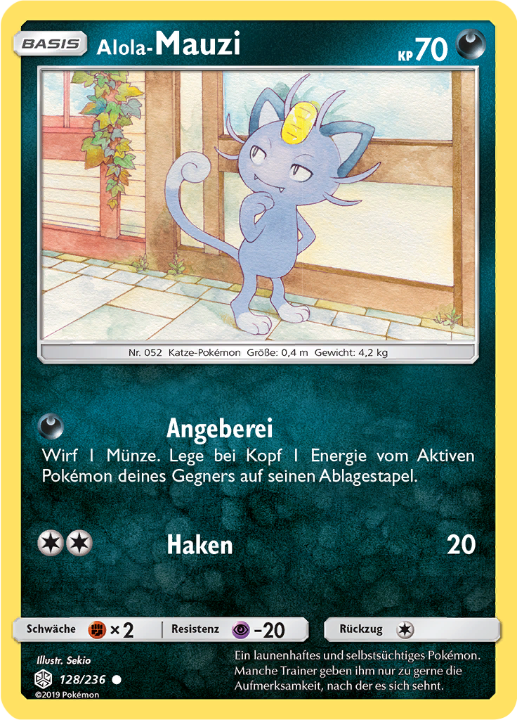 Alola-Mauzi (Reverse Holo)
