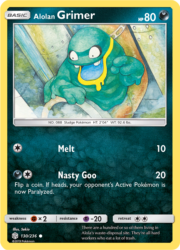 Alolan Grimer (Reverse Holo)