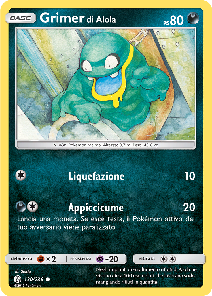 Grimer di Alola (Reverse Holo)