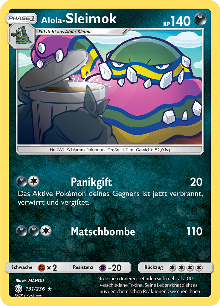 Alola-Sleimok (Reverse Holo)
