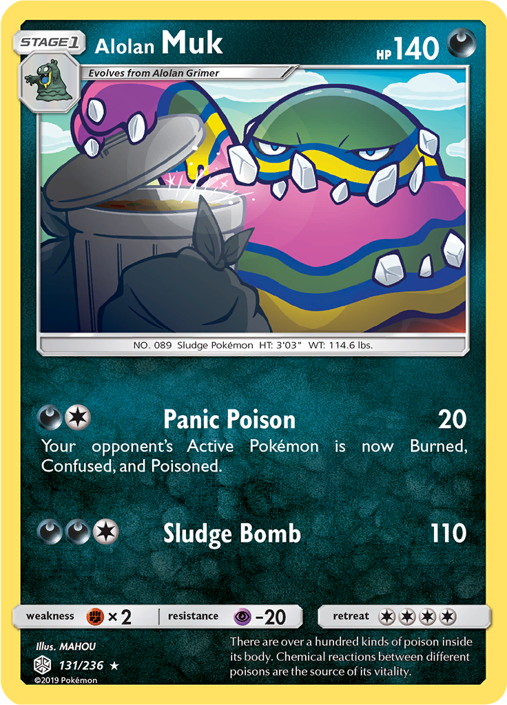 Alolan Muk (Reverse Holo)