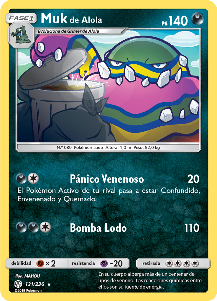 Muk de Alola (Reverse Holo)