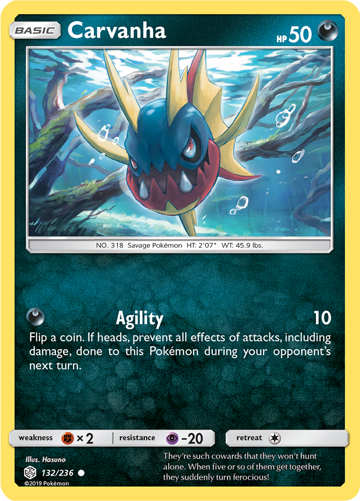 Carvanha (Reverse Holo)