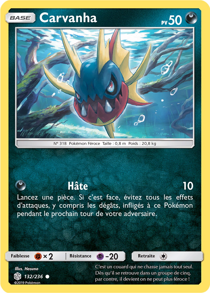 Carvanha (Reverse Holo)