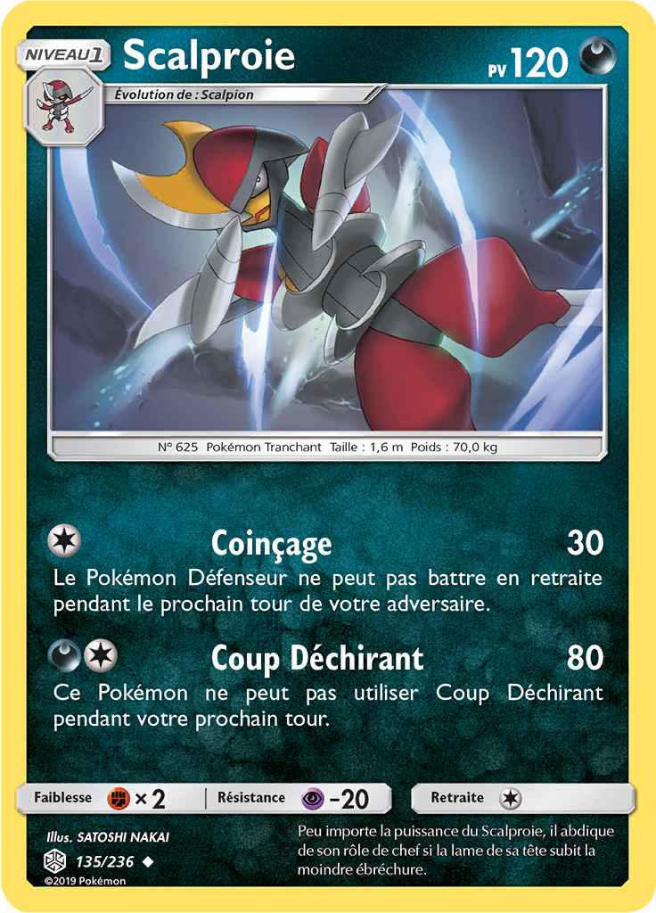 Scalproie (Reverse Holo)