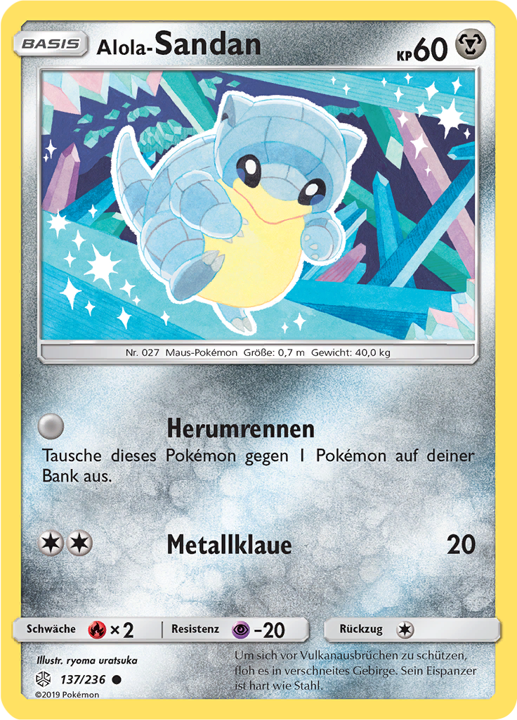Alola-Sandan (Reverse Holo)