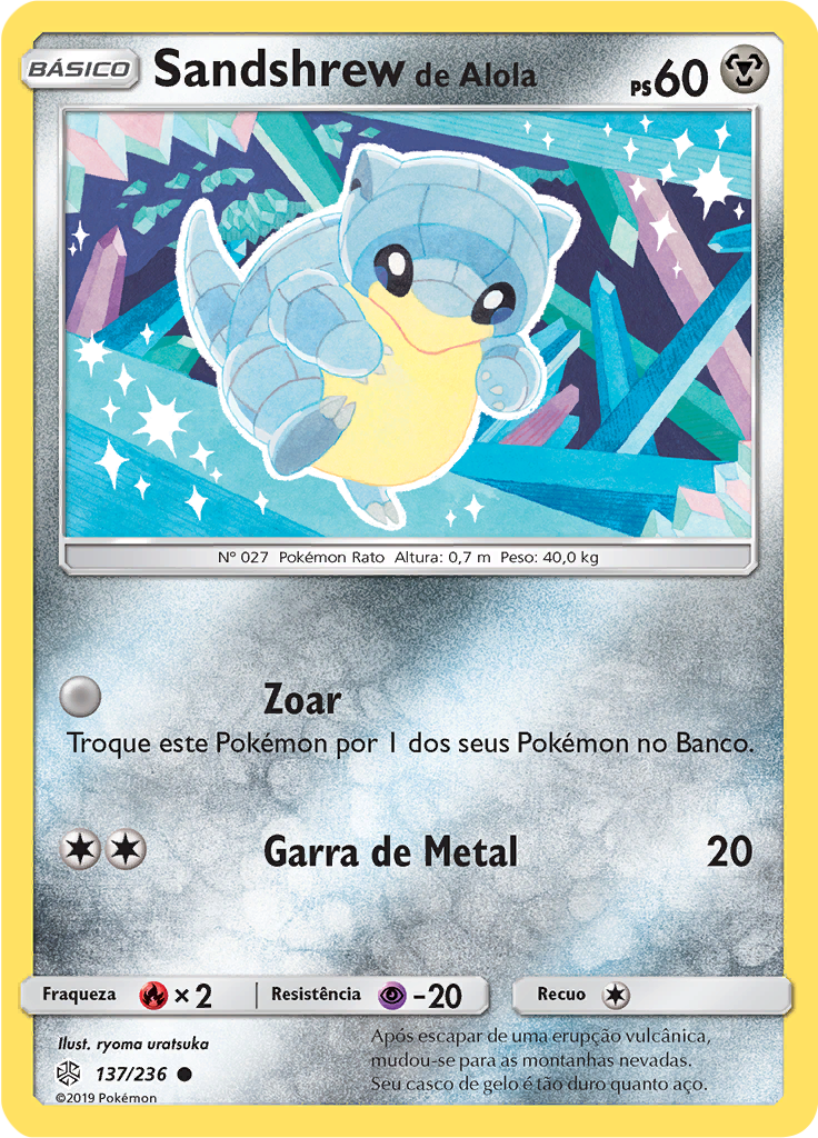 Sandshrew de Alola (Reverse Holo)