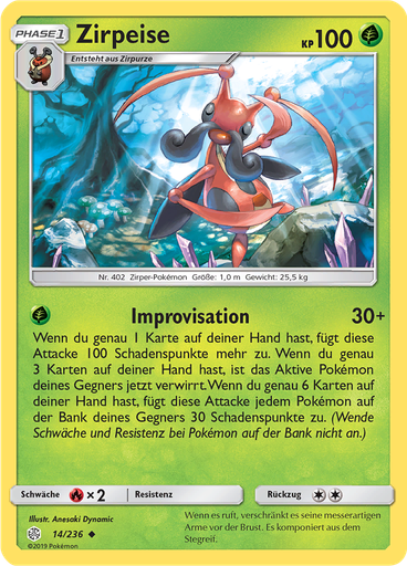 Zirpeise (Reverse Holo)