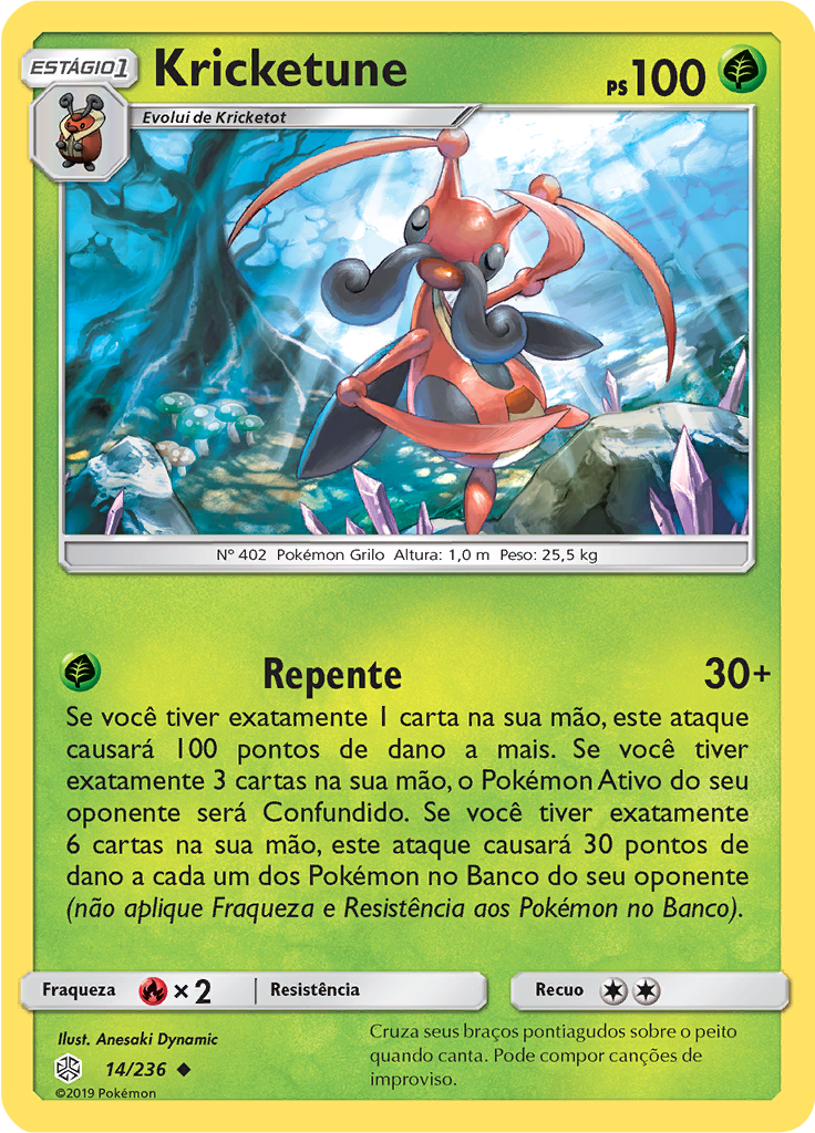 Kricketune (Reverse Holo)