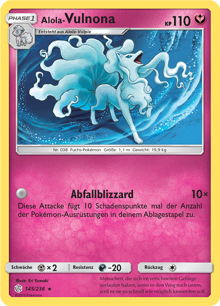 Alola Vulnona (Reverse Holo)