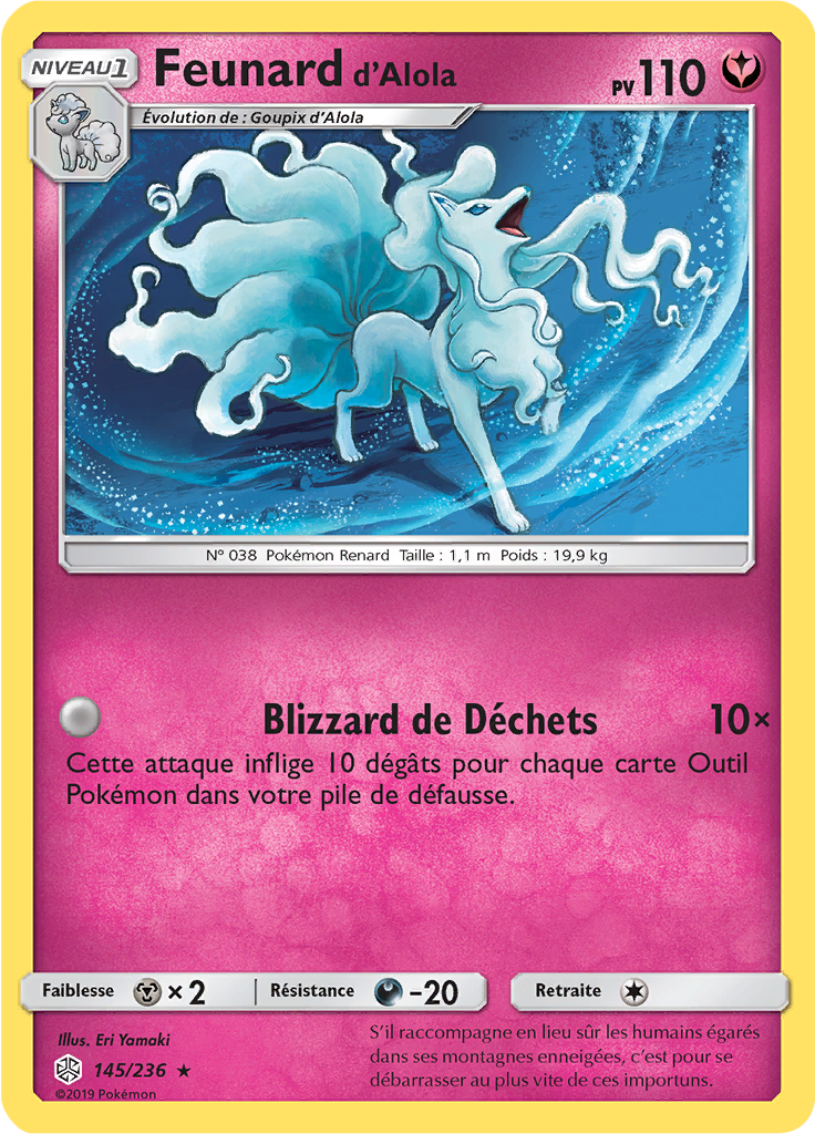 Feunard d’Alola (Reverse Holo)