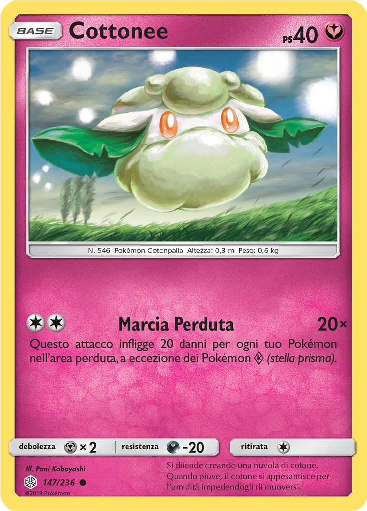 Cottonee (Reverse Holo)