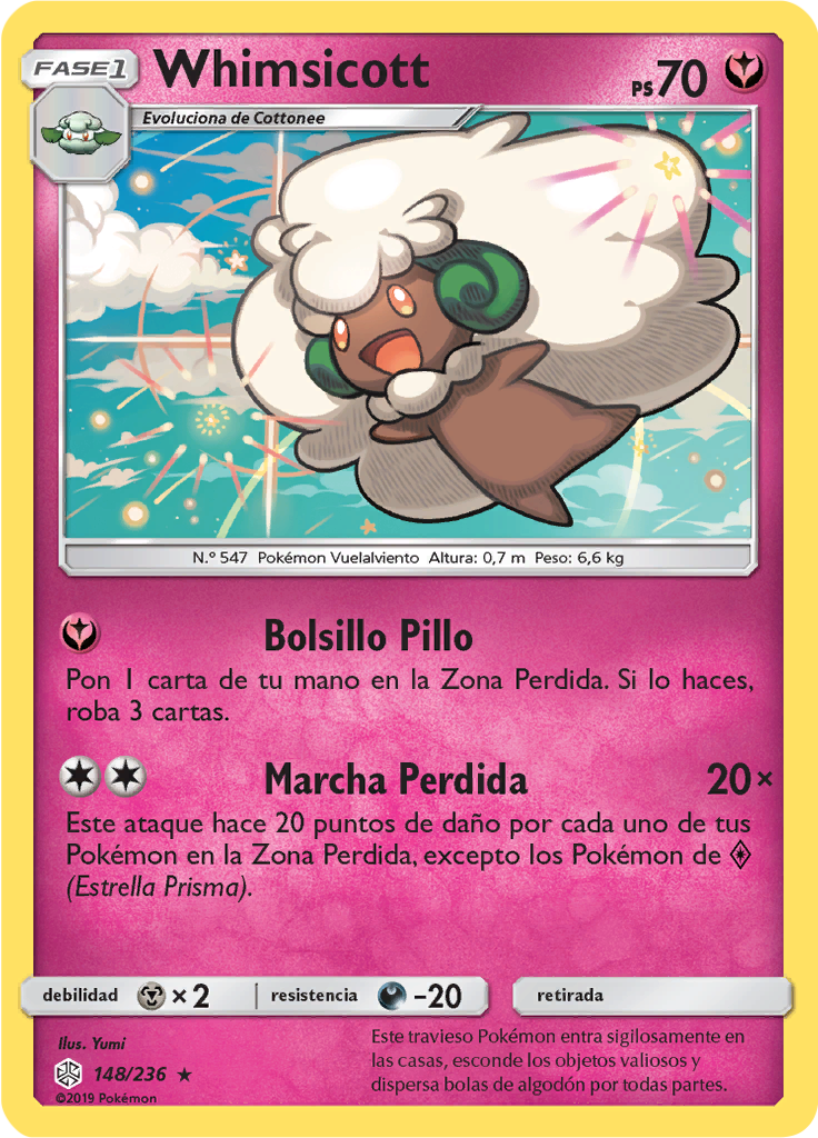 Whimsicott (Reverse Holo)