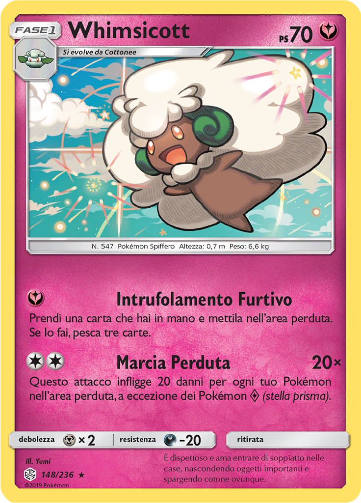 Whimsicott (Reverse Holo)