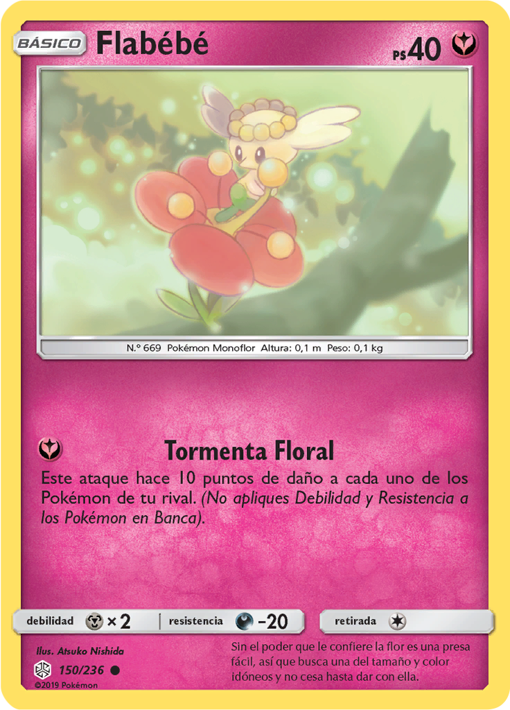 Flabébé (Reverse Holo)