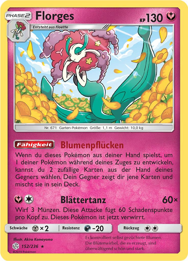 Florges (Reverse Holo)