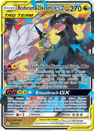 Reshiram & Zekrom GX