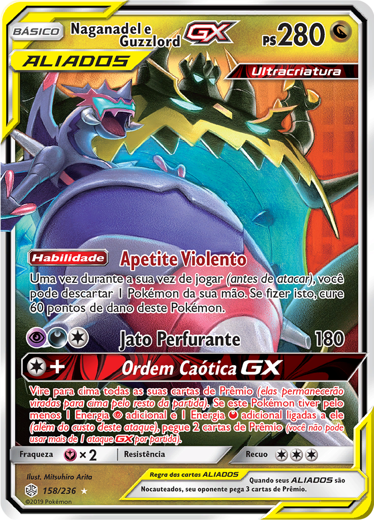 Naganadel e Guzzlord GX