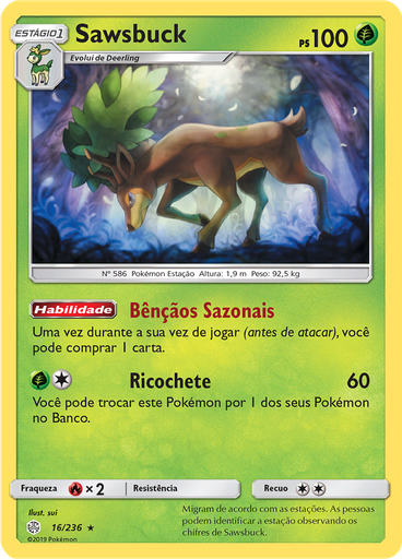 Sawsbuck (Reverse Holo)