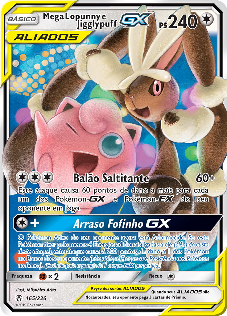 Mega Lopunny e Jigglypuff GX