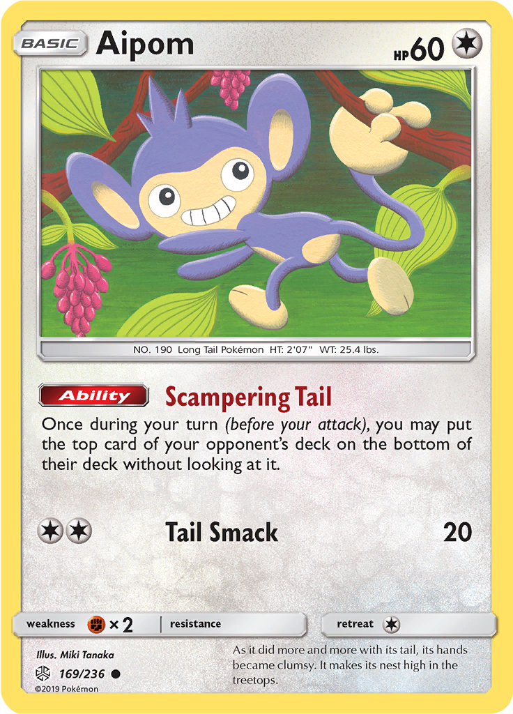 Aipom (Reverse Holo)