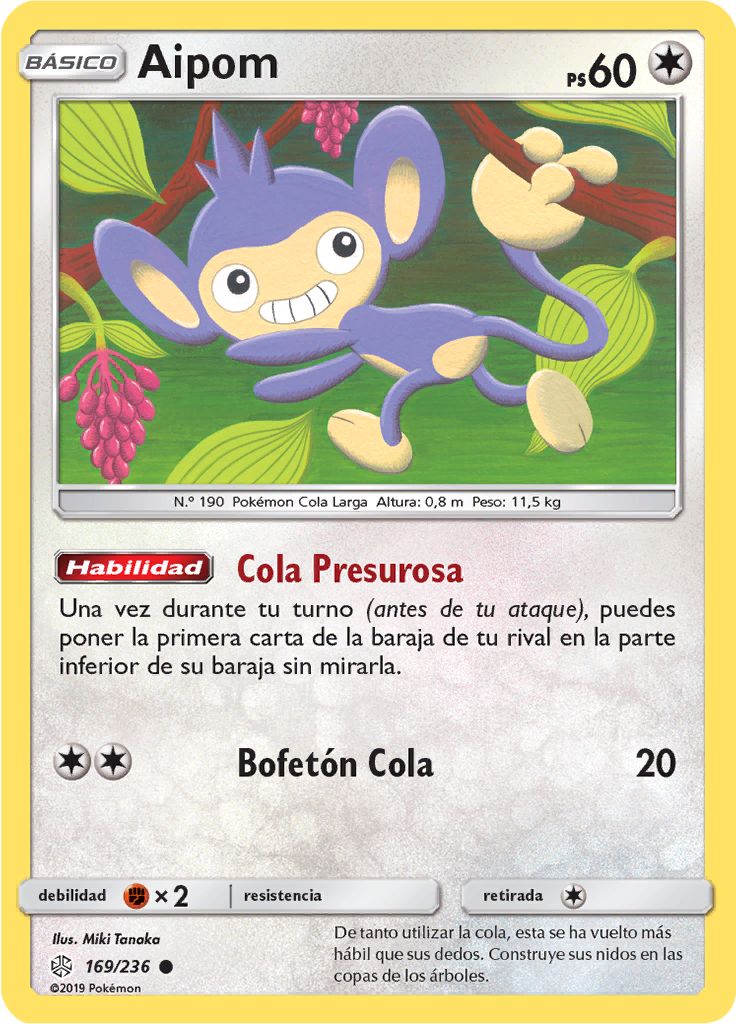 Aipom (Reverse Holo)