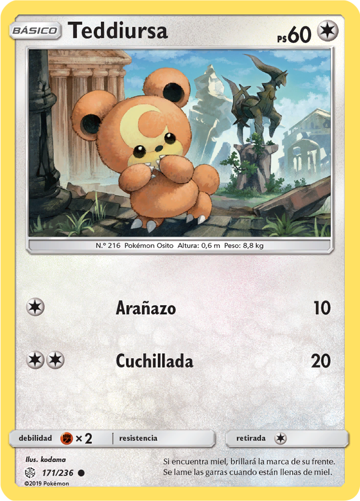 Teddiursa (Reverse Holo)