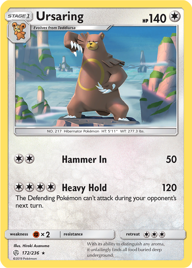 Ursaring (Reverse Holo)