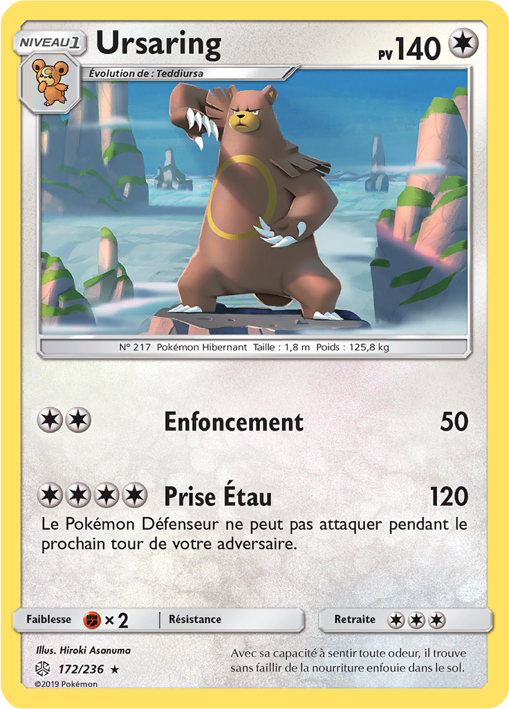Ursaring (Reverse Holo)