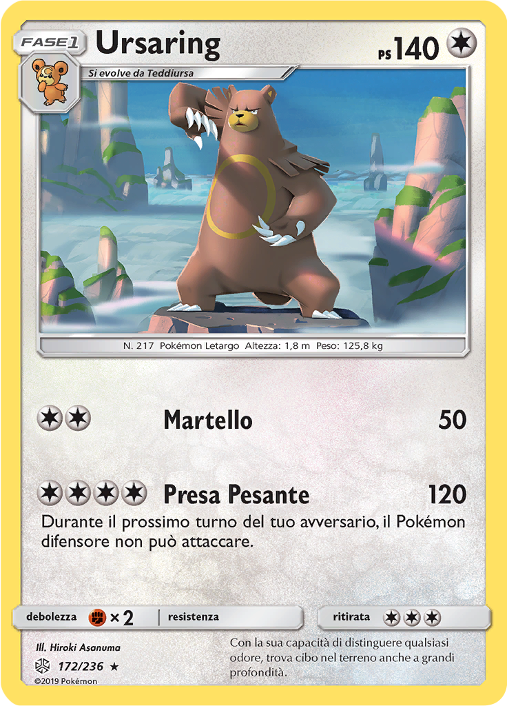 Ursaring (Reverse Holo)