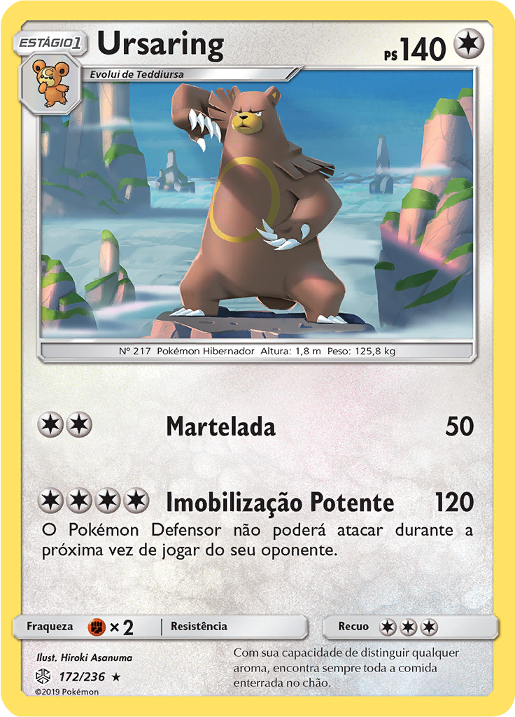 Ursaring (Reverse Holo)