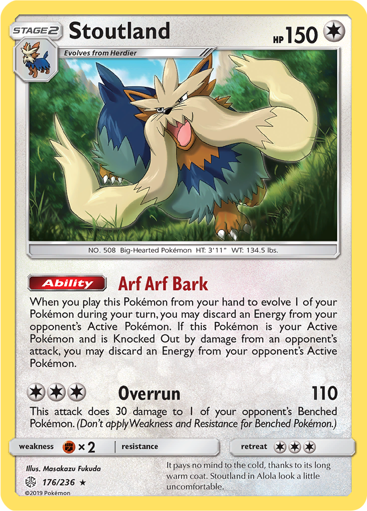Stoutland (Reverse Holo)
