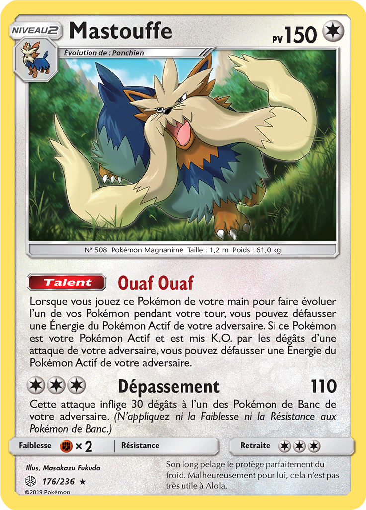 Mastouffe (Reverse Holo)