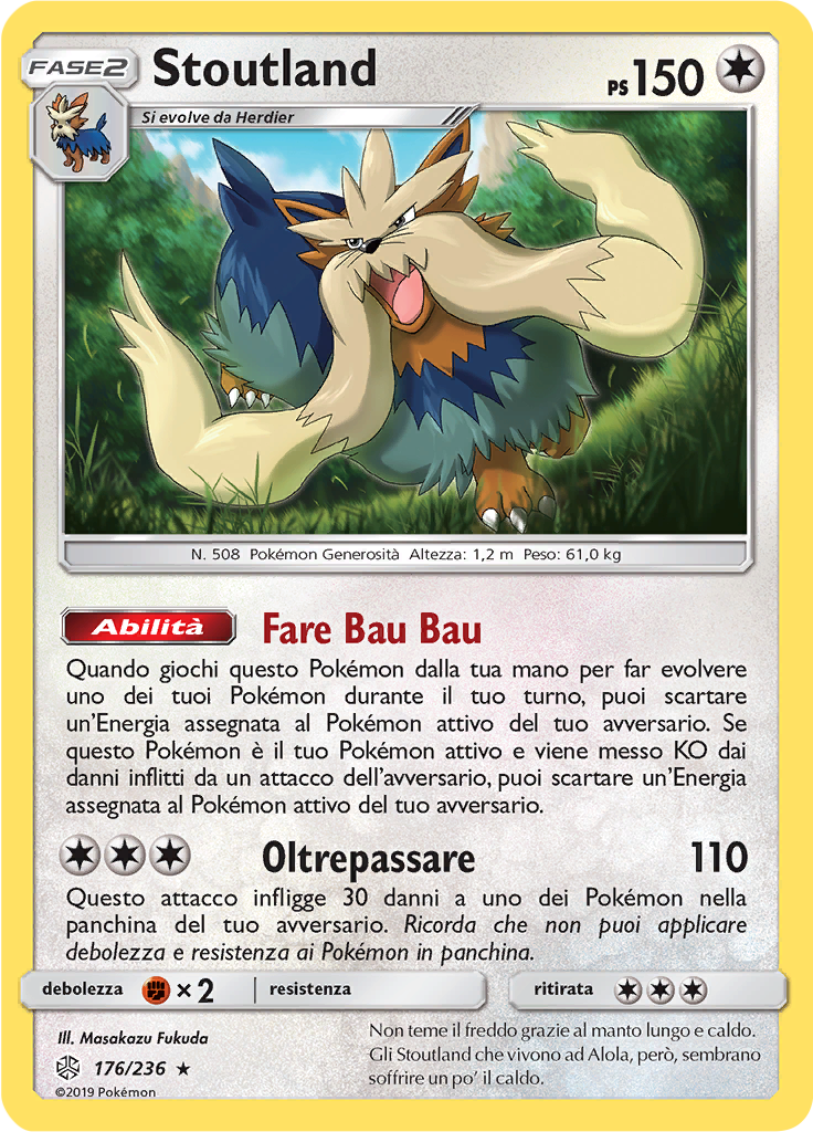 Stoutland (Reverse Holo)