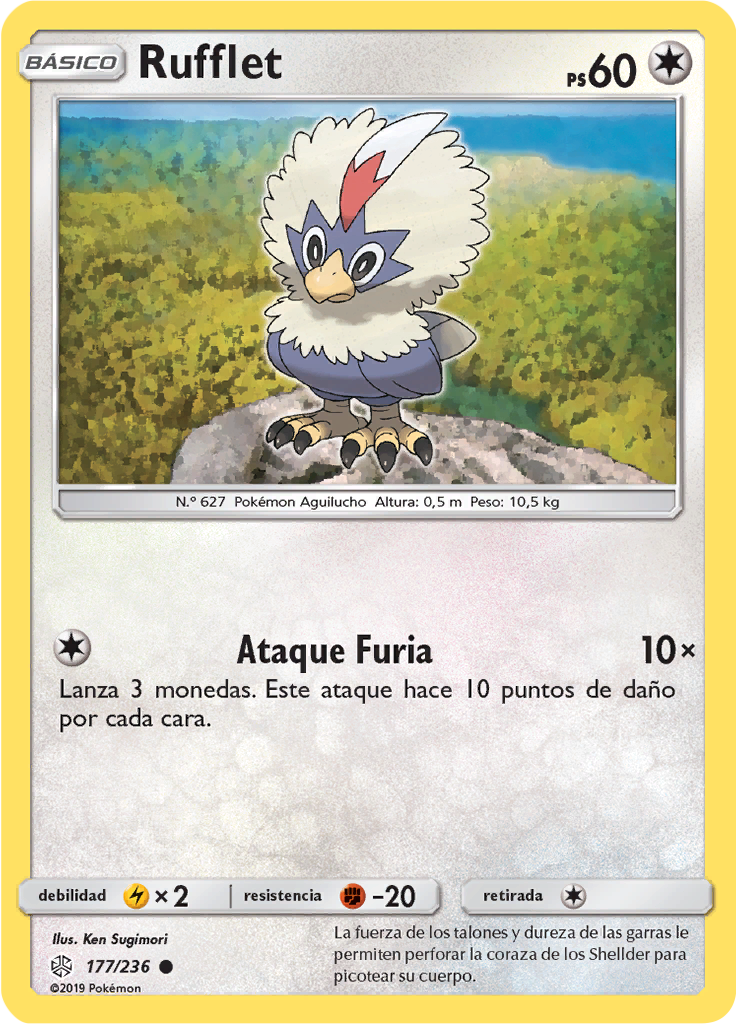 Rufflet (Reverse Holo)