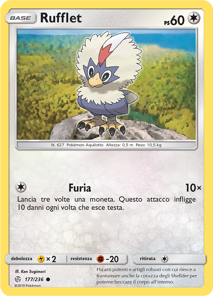 Rufflet (Reverse Holo)