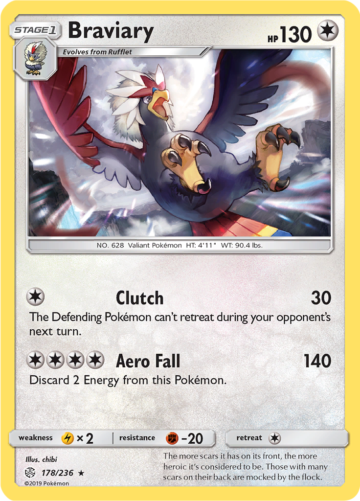 Braviary (Reverse Holo)