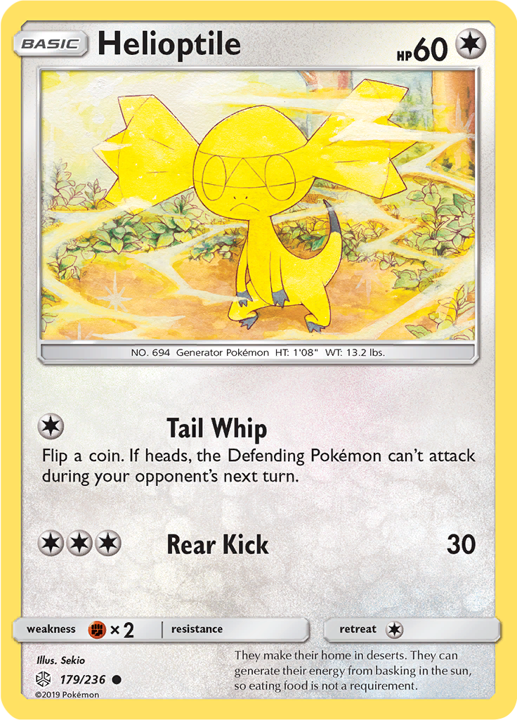 Helioptile (Reverse Holo)