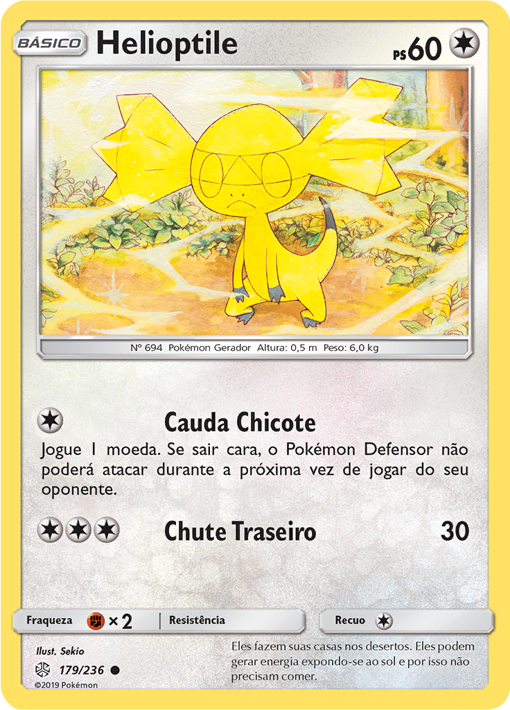 Helioptile (Reverse Holo)
