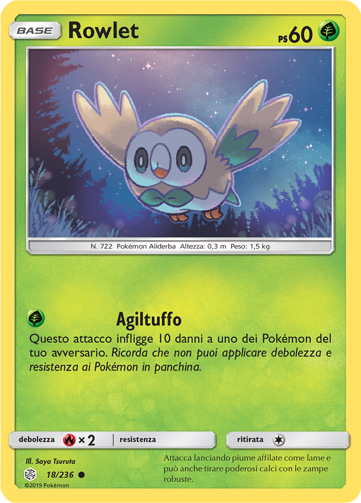 Rowlet (Reverse Holo)