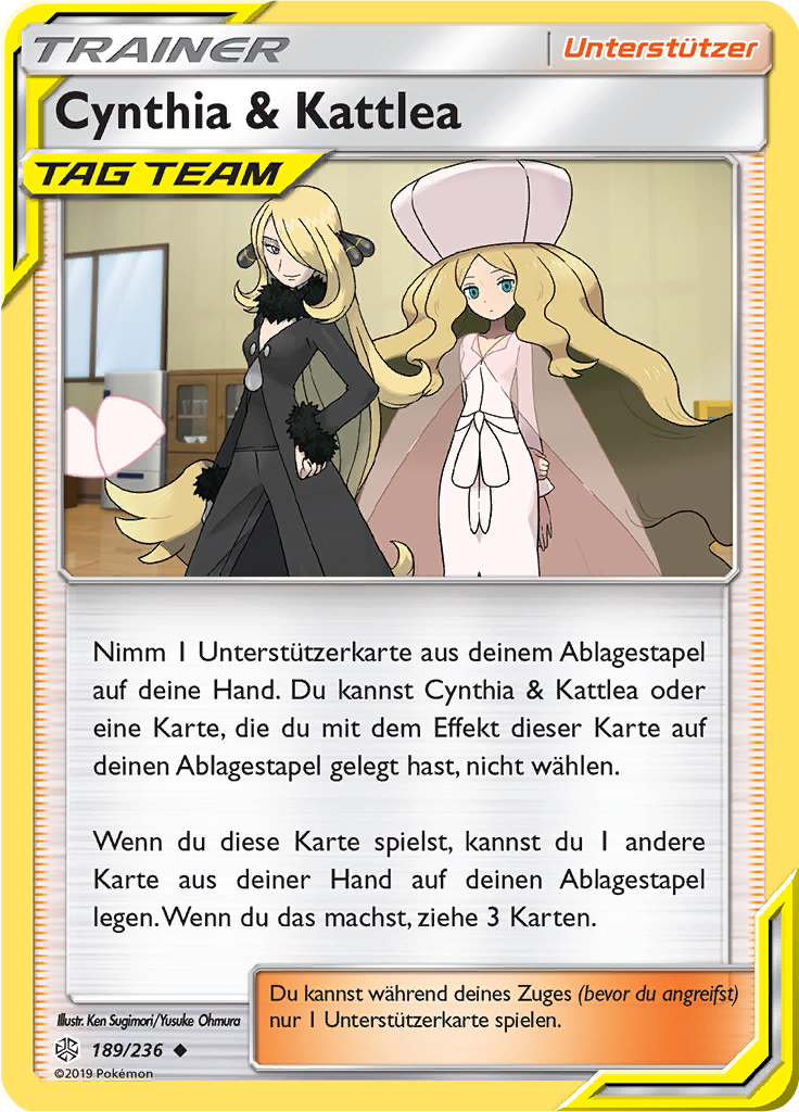 Cynthia & Kattlea (Reverse Holo)