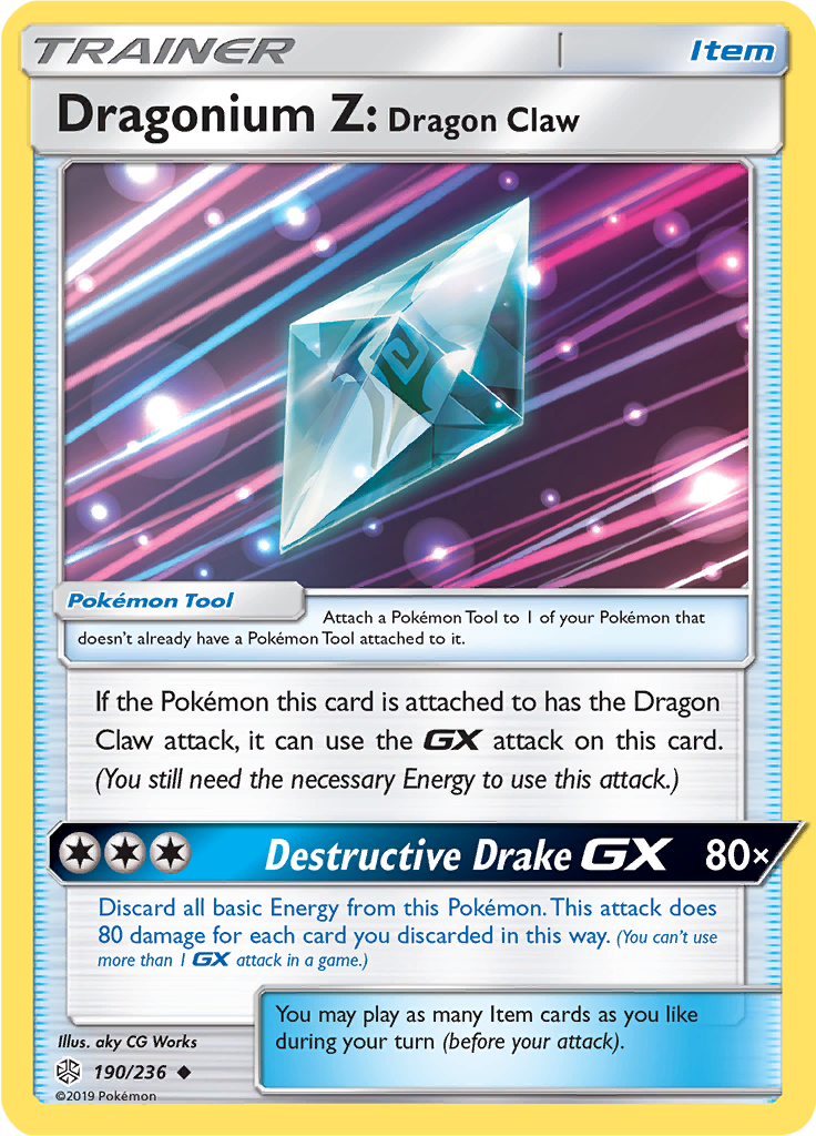 Dragonium Z: Dragon Claw (Reverse Holo)