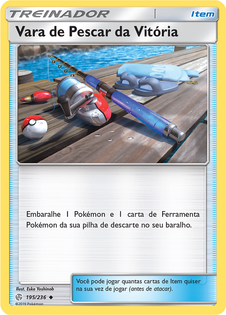 Vara de Pescar da Vitória (Reverse Holo)