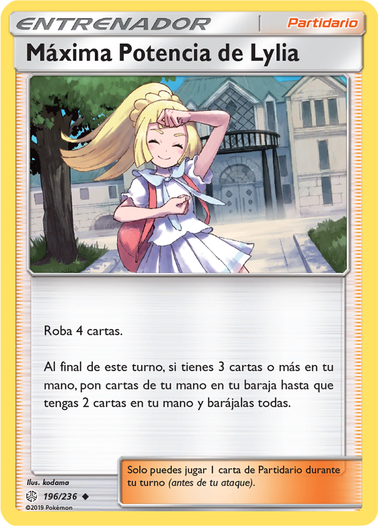 Máxima Potencia de Lylia (Reverse Holo)
