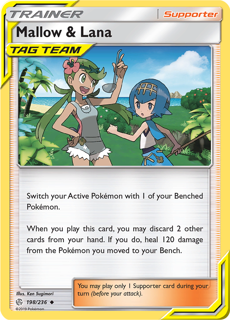 Mallow & Lana (Reverse Holo)