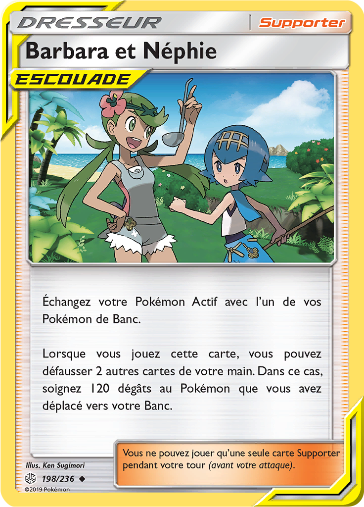 Barbara et Néphie (Reverse Holo)
