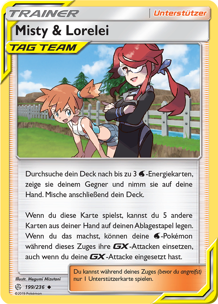 Misty & Lorelei (Reverse Holo)