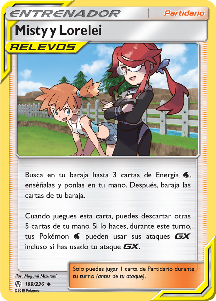 Misty y Lorelei (Reverse Holo)