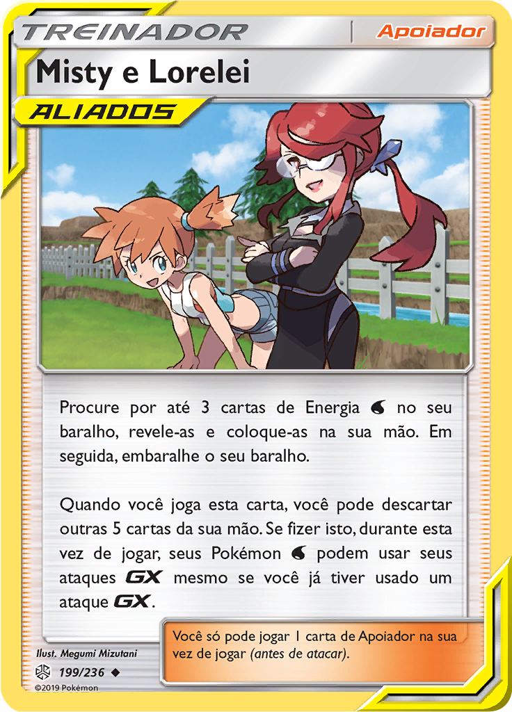 Misty e Lorelei (Reverse Holo)